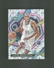 2023-24 Topps Chrome Cosmic Khris Middleton Nucleus Refractor