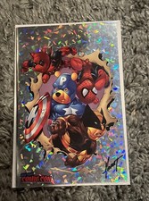 All Out Pooh #1 The Secret War Of Infinite Pooh CRYSTAL Signed COA comic cover