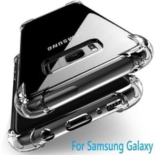 For Samsung Galaxy S25 A06 A16 S24 S23 S21 S22 S20 Clear Shockproof Cover Case