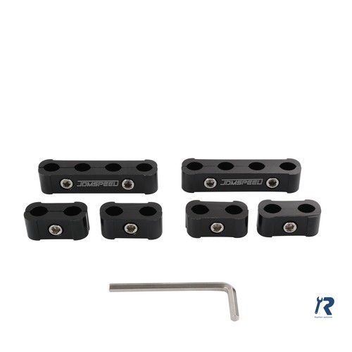 12 Pcs Aluminum Alloy Engine Spark Plug Wire Separator Divider for 8mm 9mm 10mm - Picture 12 of 23