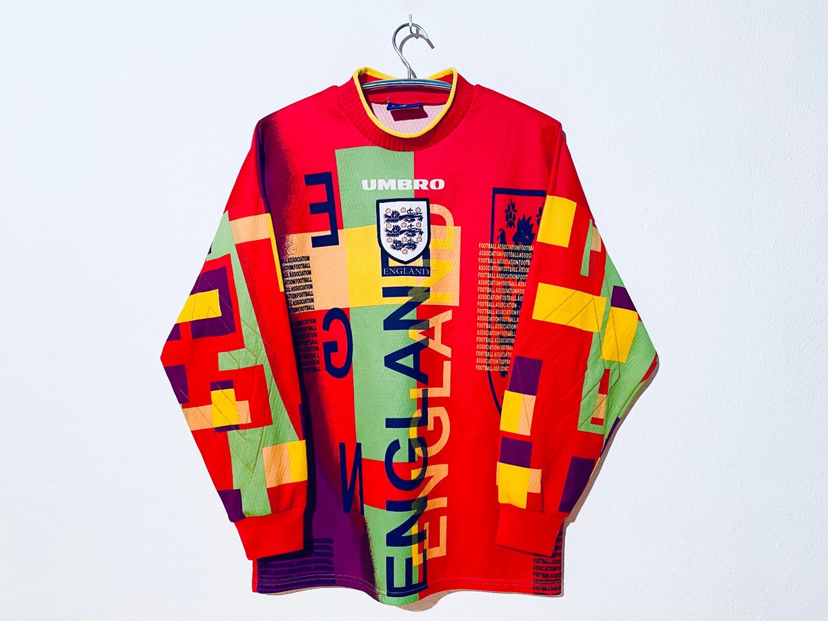 England Adult M Goalkeeper Away Euro 96 National Team Football