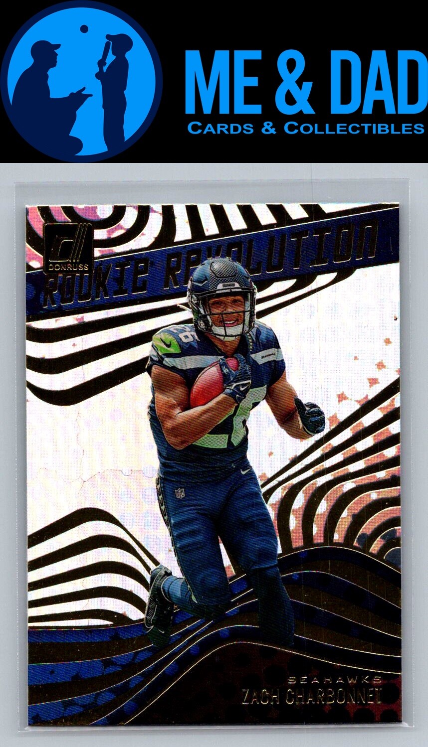 2023 Donruss #RR-34 Zach Charbonnet Rookie Revolution