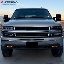 Fit For 1999-2002 Chevy Silverado2000-2006 Suburban Black Led Headlights Lamps Fit For 1999-2002 Chevy Silverado2000-2006 Suburban Black Led Headlights Lamps