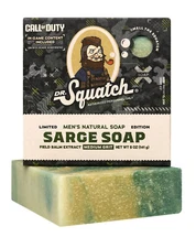 Dr Squatch Call Of Duty Sarge Soap Limited Edition Bar Soap Medium Grit