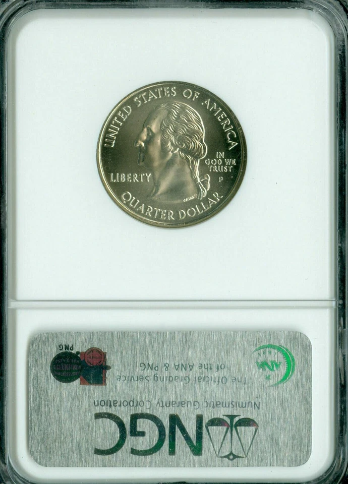 2006 P NEBRASKA QUARTER NGC MS68 SMS 2ND FINEST MAC SPOTLESS * - Image 4 of 4