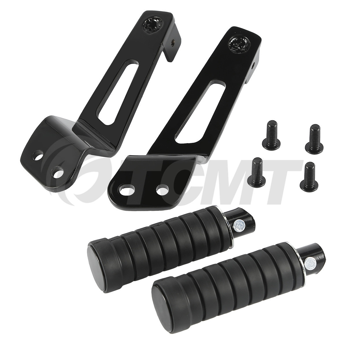 L&R Rear Passenger Foot Peg Footrest Bracket Fit For Yamaha Bolt XV950