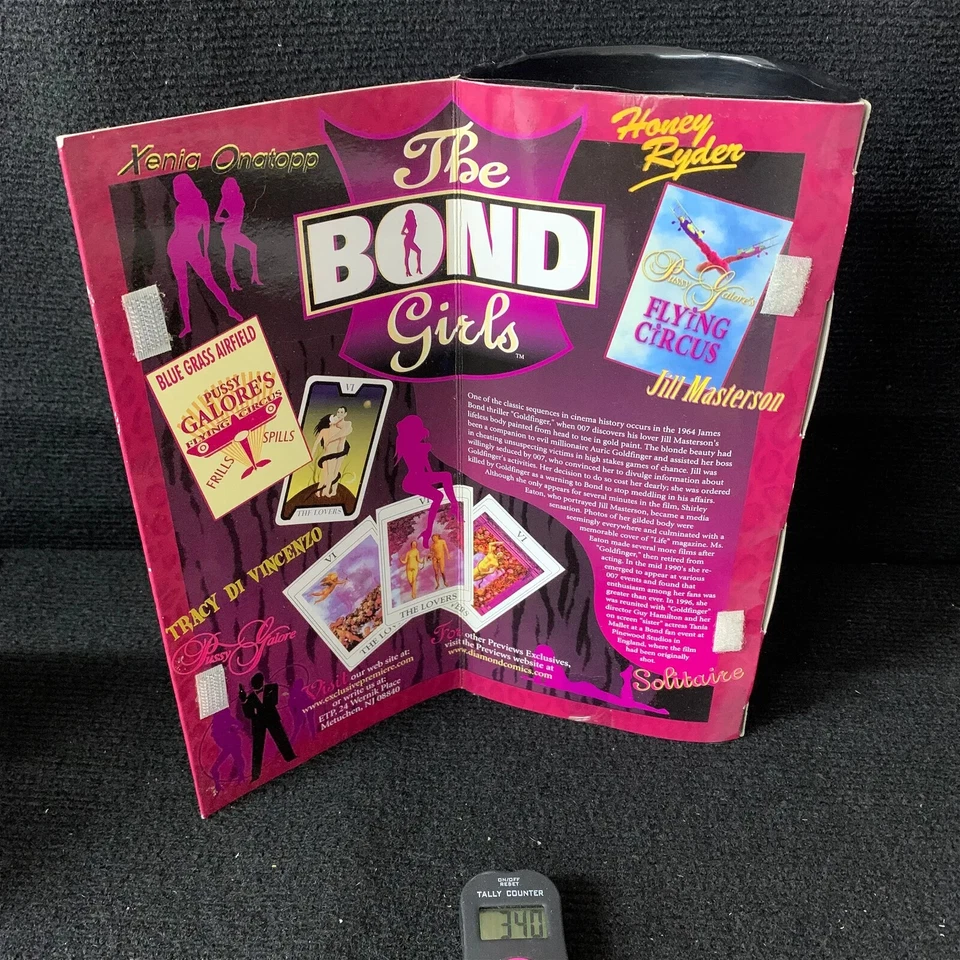 Figura Dedo Dorado Jill Masterson Serie Coleccionista The Bond Girls Edición LTD Foto 4 de 4