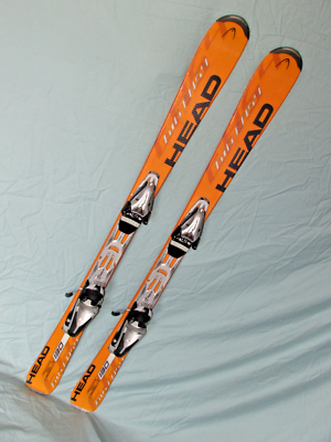 HEAD Big Easy all mountain short skis 130cm w/ Tyrolia Superlight