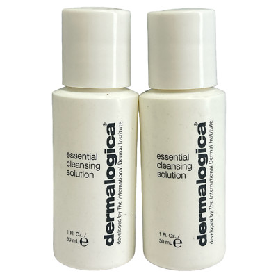 Dermalogica Essential Cleansing Solution 1fl.oz./30ml New; LOT OF 2