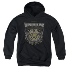 Supernatural Kids Hoodie Winchester Bros Black Hoody