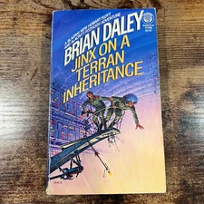 Jinx on a Terran Inheritance by Brian Daley PB 1st Del Rey 1985