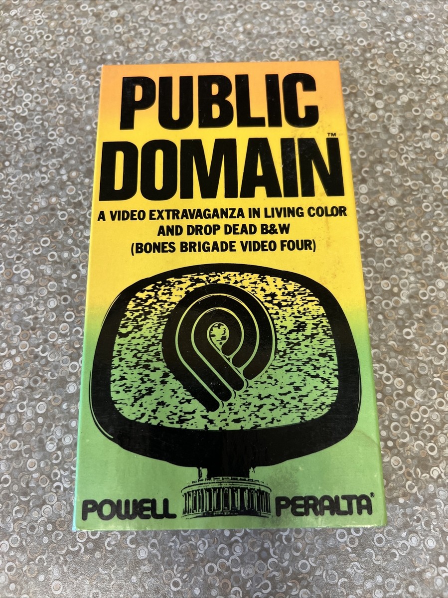 Rare Powell Peralta Bones Brigade PUBLIC DOMAIN w/Insert