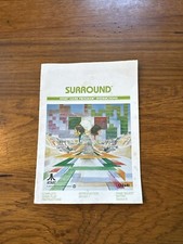 Surround Atari 2600 MANUAL ONLY Authentic Original