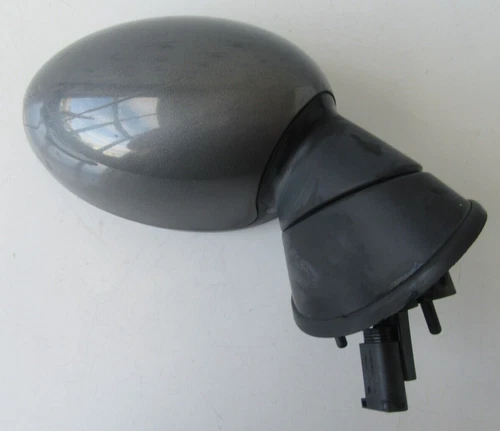 Genuine Used MINI (Dark Silver) O/S Driver (5 Pin) Wing Mirror R50 R52 R53 #190