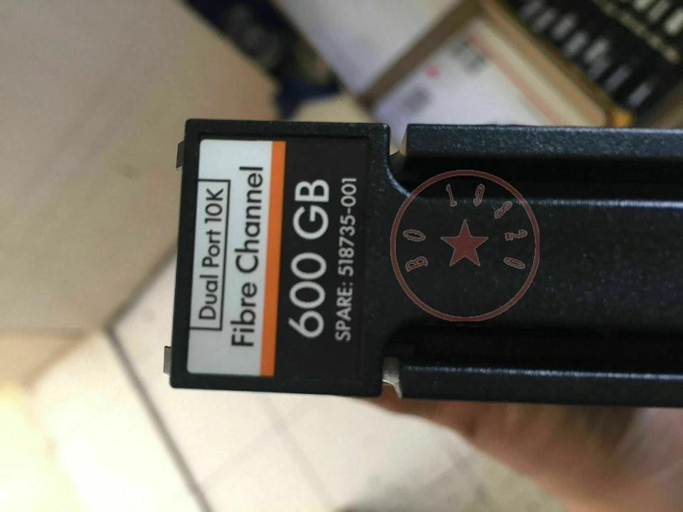 HP 600GB 10K 4G 3.5" DP FATA HDD 518735-001 AP732A AP732B Hard Drive - Image 3 of 3