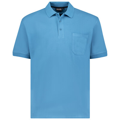 Poloshirt Herren Shirt Polo Übergröße Kurzarm Baumwolle Polohemd Pikee XXL-10XL