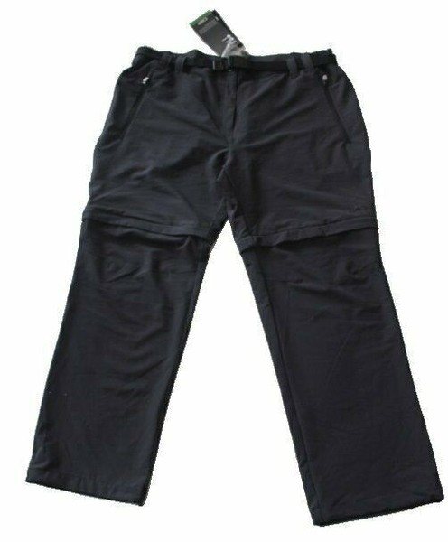 Damen Wanderhose Outdoor Trekking Hose Zipphose Antrazit 3T51446CF Cmp 24 Neu-image