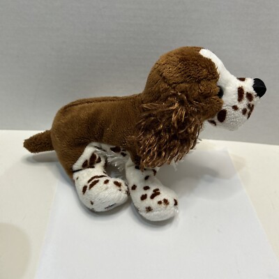 GANZ WEBKINZ SPRINGER SPANIEL DOG HM170 BEAN BAG PLUSH STUFFED