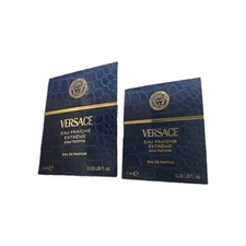 2 x Versace Eau Fraiche Extreme (0.03 Oz / 1 ML) Sample Spray *2025 Release*