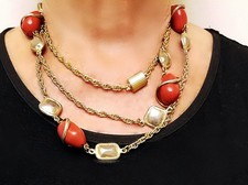 MAGNIFICA COLLANA UGO CORREANI AUTENTICA VINTAGE