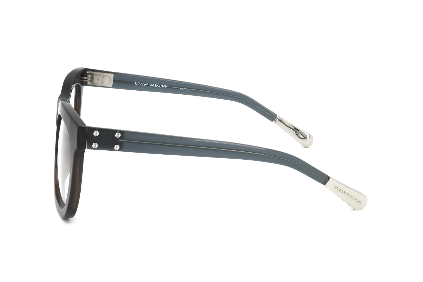 Lunettes De Soleil Kris Van Assche X Linda Farrow KVA12 004 51/22/0 - Modèle Homme Multicolore