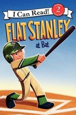 Jeff Brown Flat Stanley at Bat (Paperback) I Can Read Level 2