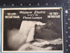 20thC brochure Western Electric Company flood lamps for Niagara falls train yard — photo 1