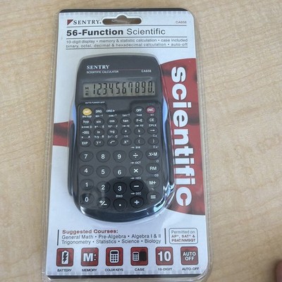 NEW Sentry CA656 Scientific Calculator Calculus Trig 56 Function FREE SHIPPING