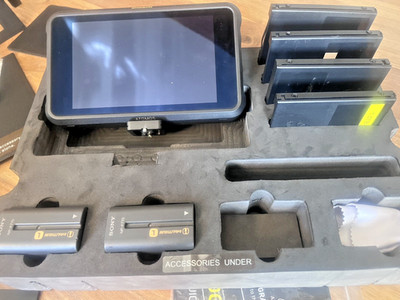 Atomos Shogun 7 mit 9TB SSD Speicher, originalem Koffer und VIEL Zubehör