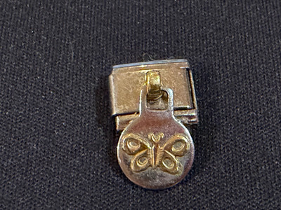 Original Nomination Anhänger/ Charm mit Schmetterling
