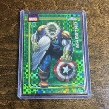 Topps 2026 Topps Chrome Marvel Maestro #133 Green X-fractor 50/99 Serial