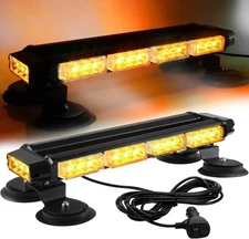 16.8 Inch LED Strobe Flashing Light Bar High Intensity Emergency Hazard Warning