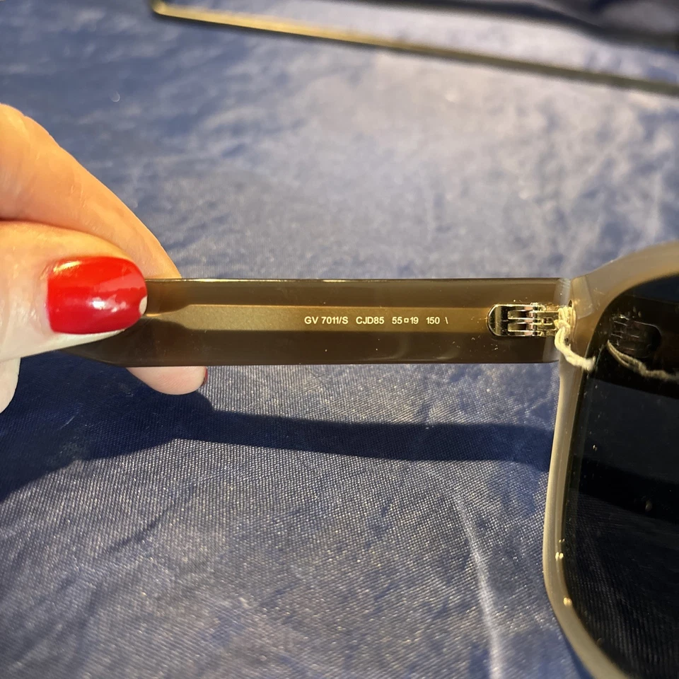 Gafas de sol Givenchy GV 701/S - Marco tostado/dorado, hechas en Italia Foto 4 de 4