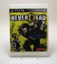 NEVER DEAD  ~ PS3 ~ SONY PLAYSTATION 3 GAME ~ 2012 ~ COMPLETE ~ BLACK LABEL