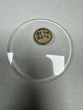 Vintage Round Glass Pocket Watch Crystal 47.81mm Domed 21 3/16 25 2/4 Lens