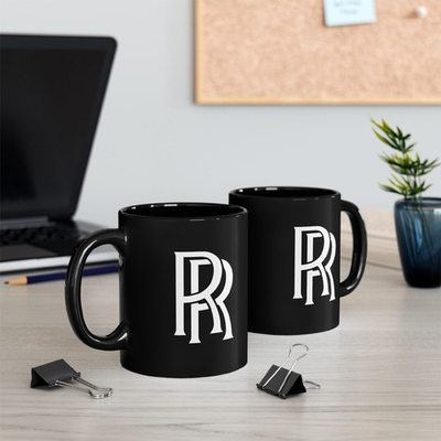 #ad #ad Rolls Royce 11oz Coffee Tea Black Mug $21.89