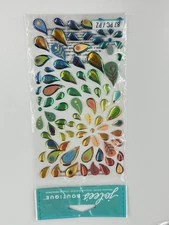 Jolee's Boutique Dimensional Stickers Teardrop Icons 50-60578