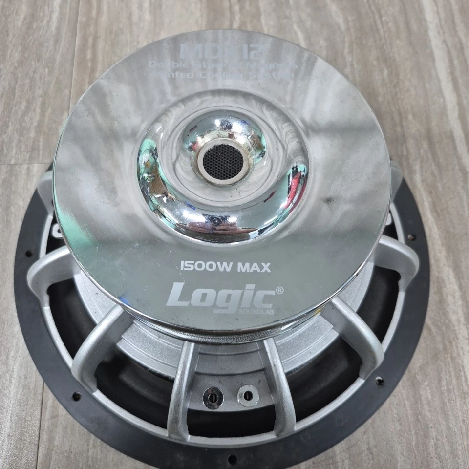 Logic SoundLab MDX12 1500w Double Stacked Magnets Vented Cooling System 12in - Image 3 of 4