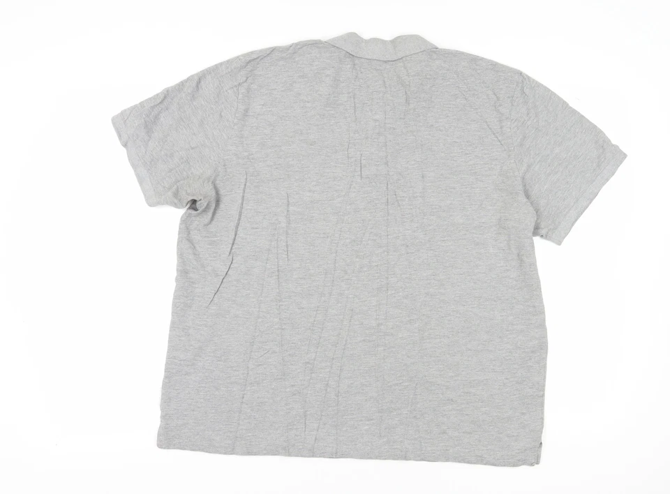 Polo Lonsdale gris 2XL para hombre - manga corta, ajuste regular Foto 2 de 4