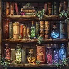 Books Diamond Art Kit For Adults 5D DIY Full Drill Wall Art Decoration Art