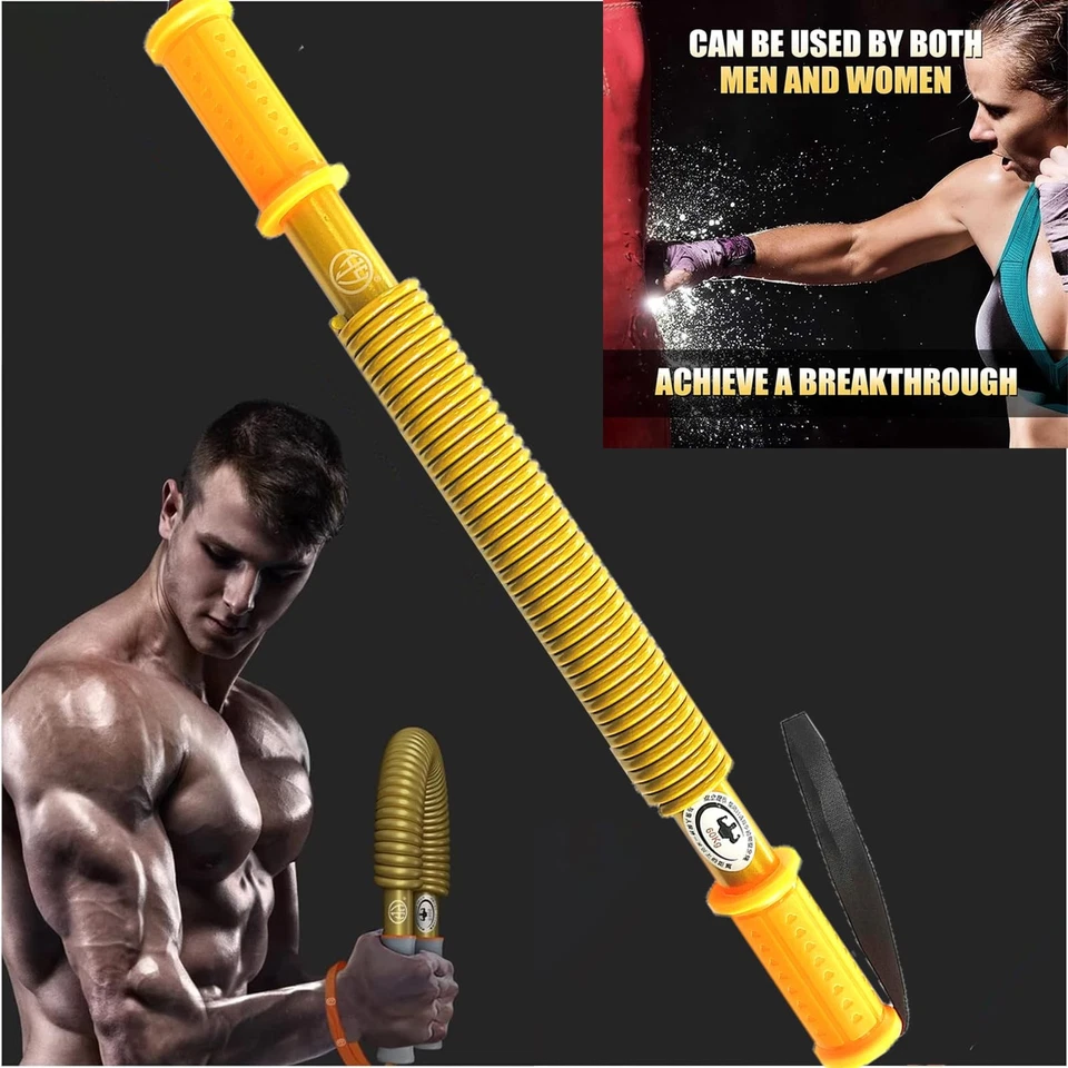 HAOYING Gold Power Twister Barra Brazo Hombro Superior Cuerpo Pecho Constructor Fuerza... Foto 4 de 4