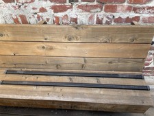 Thule Square Bar 50 Load Crossbars Black Pair Pre-owned