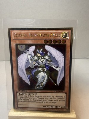 Yu-Gi-Oh! Celestia Lightsworn Angel PGLD-EN087 Premium Gold 1st Ed Effect ATK/2 
