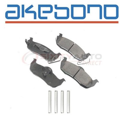 Akebono Pro-ACT Rear Disc Brake Pad Set for 2005-2019 Nissan Armada 5.6L V8 bw