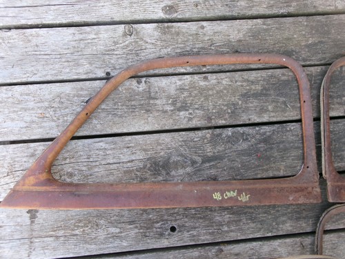 1946 1947 1948 CHEVROLET 4 DOOR SEDAN WINDOW GARNISH SET 7 PCS. ORIGINALS GM - Picture 6 of 7