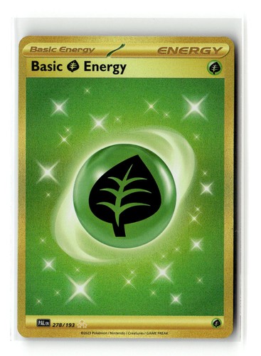 Basic Grass Energy Hyper Rare Holofoil [Paldea Evolved - 278/193] NM