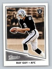 Ray Guy 2017 Panini Classics #193 Oakland Raiders