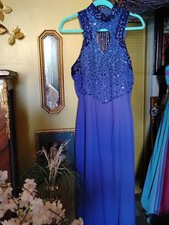 Blue Evening Gown