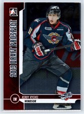 2012-13 In The Game Draft Prospects Kerby Rychel Rookie Windsor Spitfires RC #24