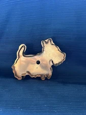 Michael Bonne Medium Scotty Scottie Dog Copper Cookie Cutter